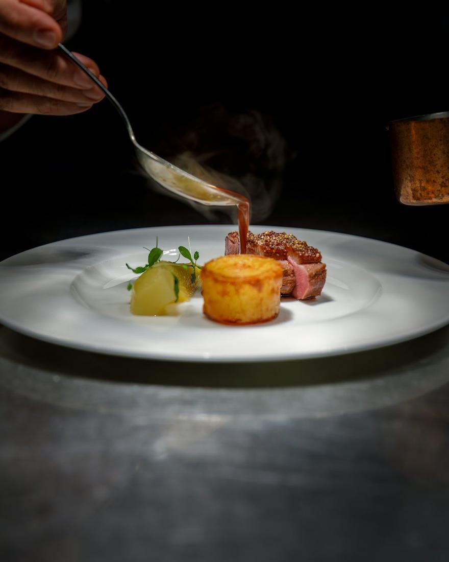 Plato de autor de Ámbar